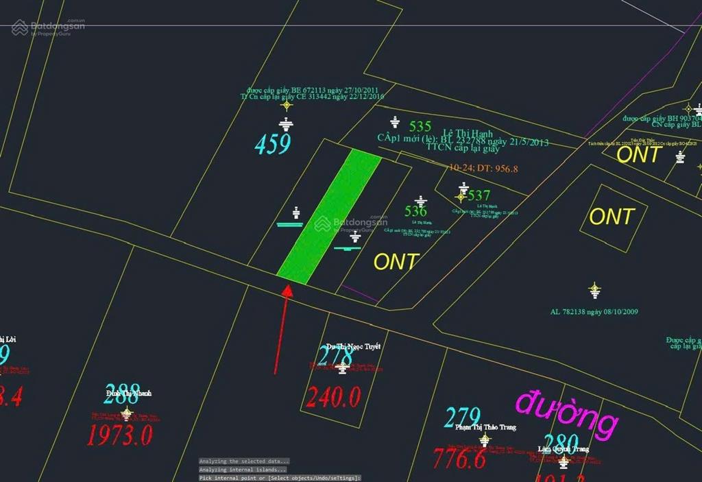 Cần bán lô góc 180m² hẻm 1 xẹt trần hưng đạo, xung quanh nhiều hàng quán, kinh doanh được ngay