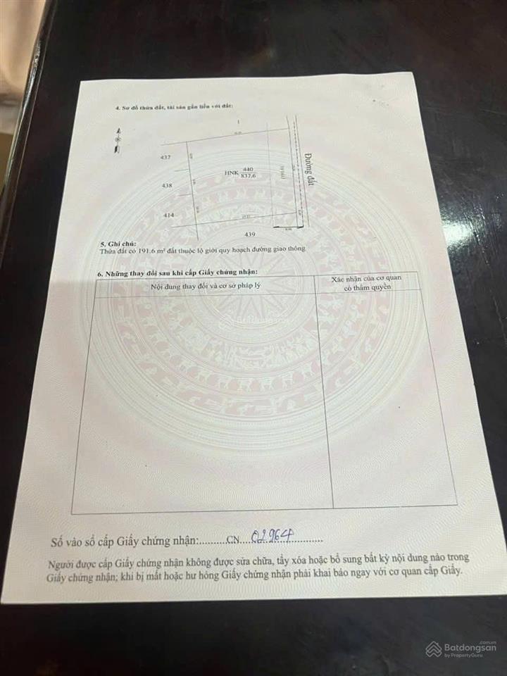 Chủ ngôp bank mất khả năng thanh toán cần ra nhahh lô đất(dt6x50m)giá 790tr.1/ đường đặng văn trước