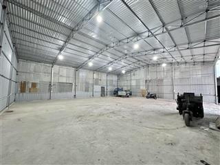 265m kho xưởng khu vực kim giang cần cho thuê, container ra vào, giá 90k/m