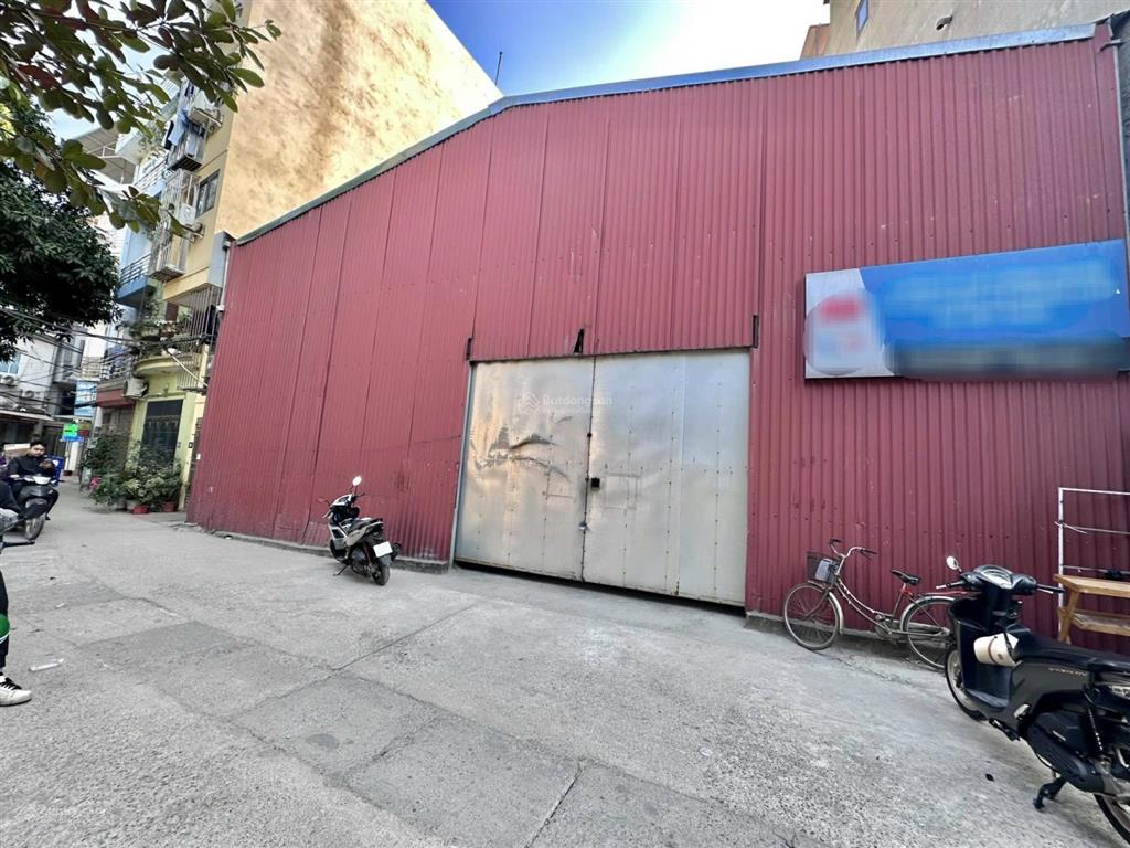 Cho thuê kho xưởng sát khu linh đàm, dtsd 600m, đất sổ đỏ, giá 46tr/th