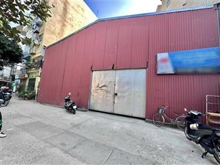 Cho thuê kho xưởng sát khu linh đàm, dtsd 600m, đất sổ đỏ, giá 46tr/th