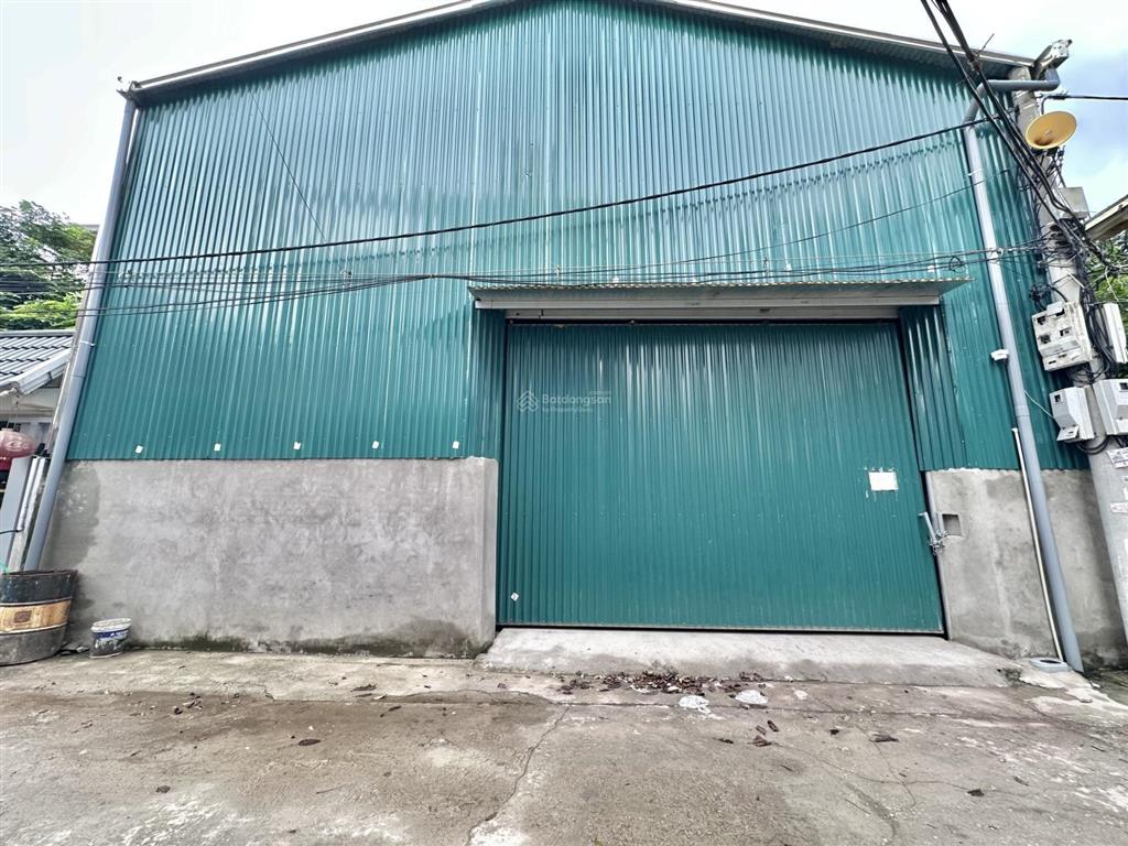 Cho thuê 400m2 kho xưởng đường phan trọng tuệ, mặt tiền 13m, giá 75k/m2