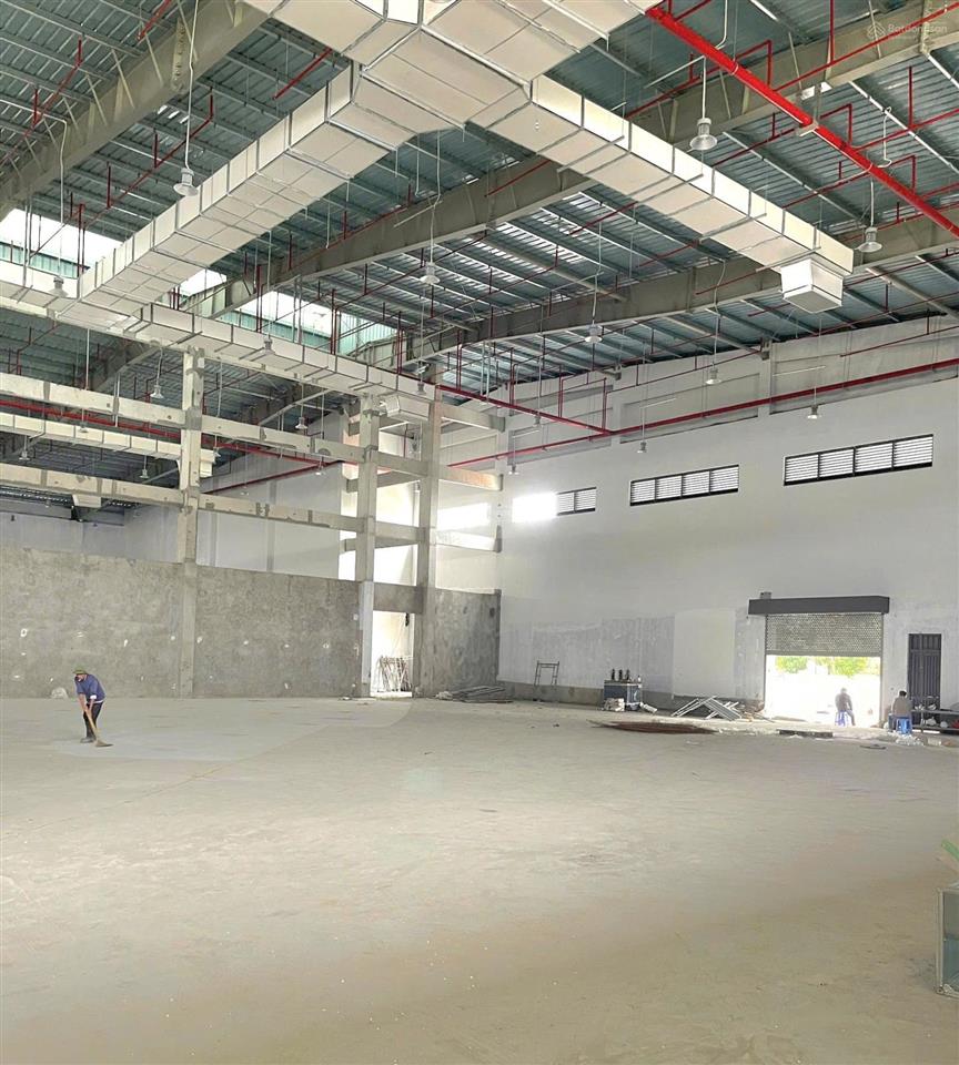 6850m nhà xưởng cụm công nghiệp quất động cho thuê, pccc tự động, xuất vat