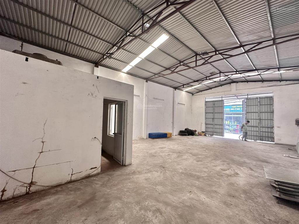 120m2 kho xưởng đường lĩnh nam cần cho thuê, đất sổ đỏ, giá 15tr/th