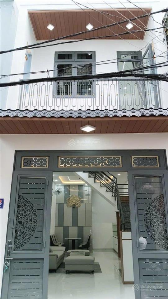 Nhỉnh 5 tỷ nhỏ teo nhà 2 tầng đường số 16 gò xoài dt 4x10, hẻm tải thông, 2pn, 2vs, sổ mới 2026