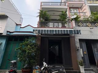 Bán nhà 1 lầu hẻm xe hơi 7m thông 1/ lô tư 4x18m giá 6.1 tỷ tl