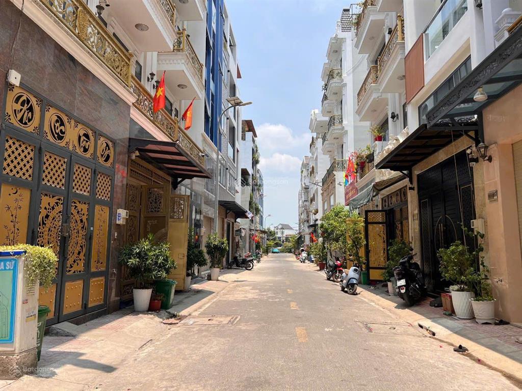 Nhà 4 tầng khu phân lô hoa sứ 4x14m hẻm 7m khu dân trí ngay aeon tân phú