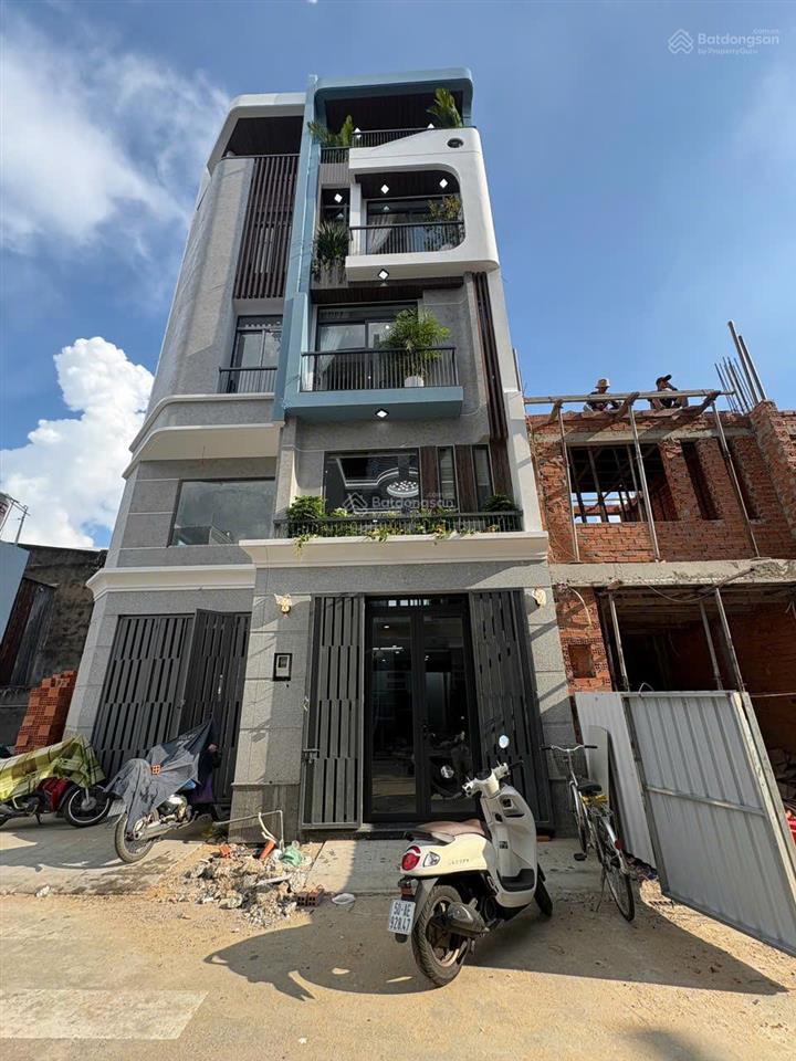 Nhà 5 tầng khu phân lô hương lộ 2 dt 4x13m full nội thất ko lộ giới giá 7.85 tỷ tl