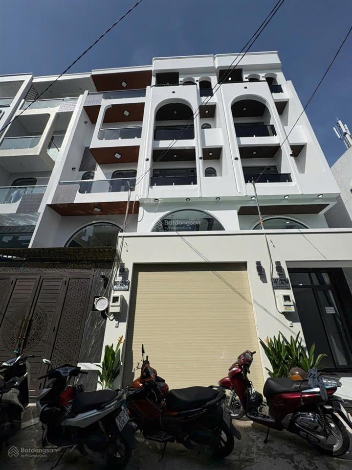 Siêu phẩm có thang máy tân hòa đông 4x22m 5 tầng giá 9.7 tỷ tl xe hơi vô nhà