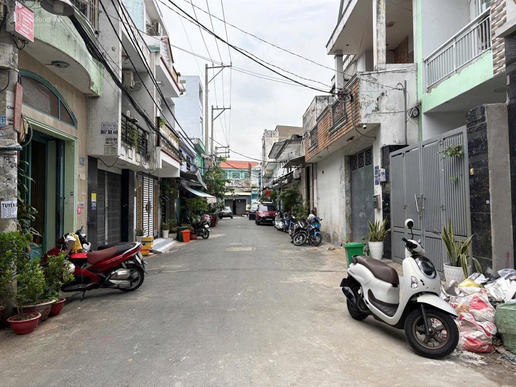 Bán nhà 5 tầng hẻm xe hơi 7m thông hương lộ 2 dt 4x14 full nt giá 7,9 tỷ tl