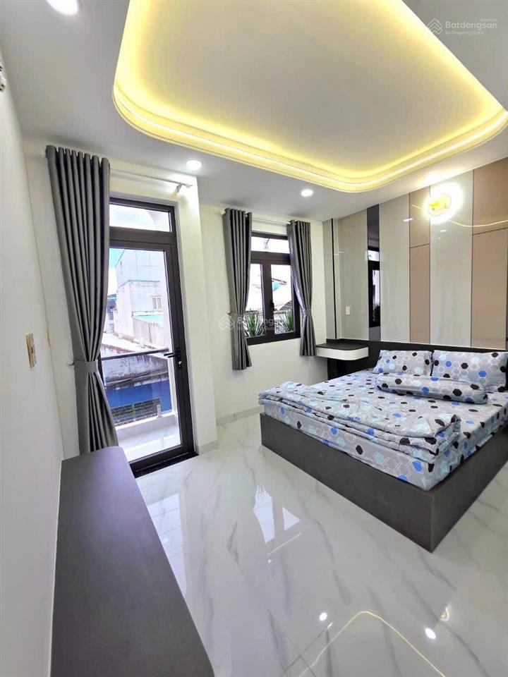 Bán nhà 5 tầng hẻm xe hơi 7m thông hương lộ 2 dt 4x14 full nt giá 7,9 tỷ tl