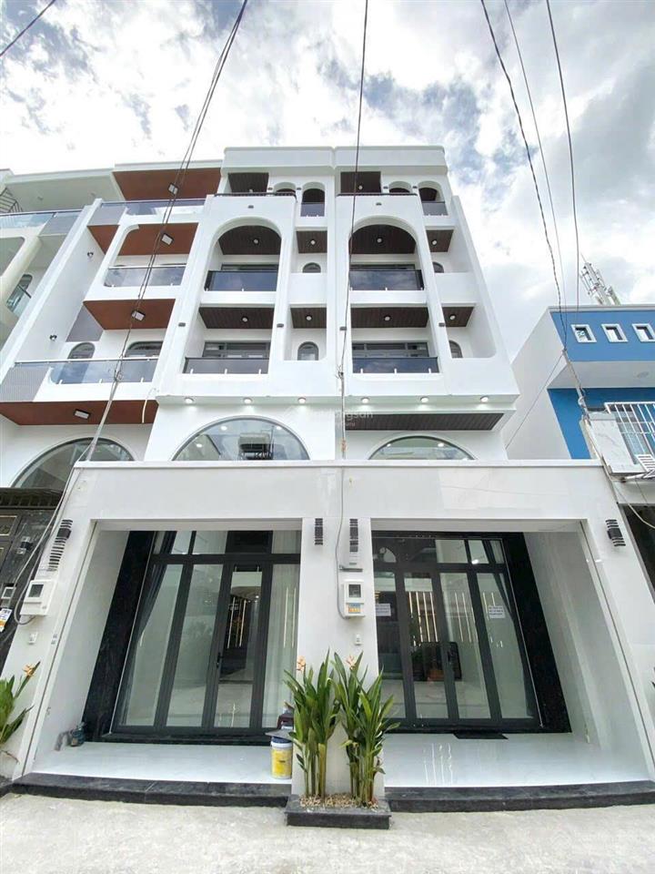 Bán nhà 5 tầng thang máy, full nội thất đường tân hòa đông  gần quận 6 dt 4x22m hẻm xe hơi