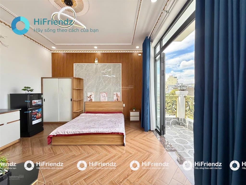 Studio ban công mới xây đầy đủ nội thất ngay dương thị mười kế bên cvpm qt nhận xe điện