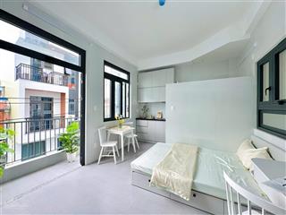 Căn hộ ban công full nội thất gần lạc long quân đại học văn hiến vòng xoay lê đại hành đầm sen