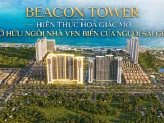 Căn hộ ngay mặt tiền biển sở hữu lâu dài 59m2 tt chỉ 70% nhận bàn giao 30% còn lại tt 24 tháng