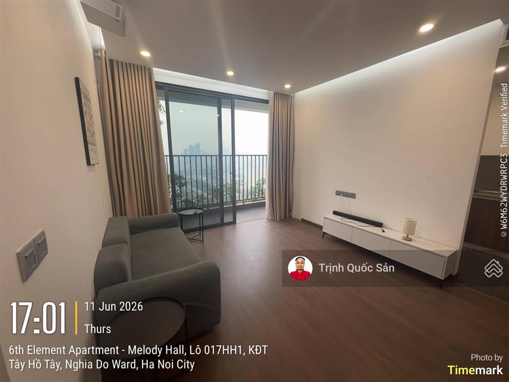 Cho thuê 6th element, căn 83m2, 2 phòng ngủ  full nội thất, 17 triệu/th.  0971 342 ***