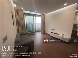 Cho thuê 6th element, căn 83m2, 2 phòng ngủ  full nội thất, 17 triệu/th.  0971 342 ***