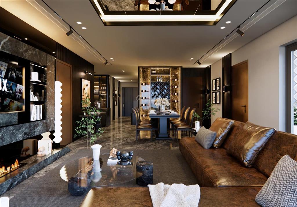 Cho thuê sky park residences, 130m2, 3 ngủ + 1 kho, full đồ, 28 triệu  vào luôn.  o/971.342.965