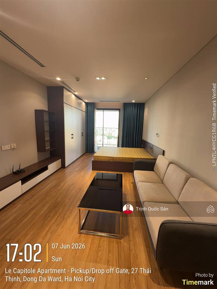 Cho thuê le capitole  27 thái thịnh, căn 41m2, full nội thất, 14,5tr,  0971 342 ***