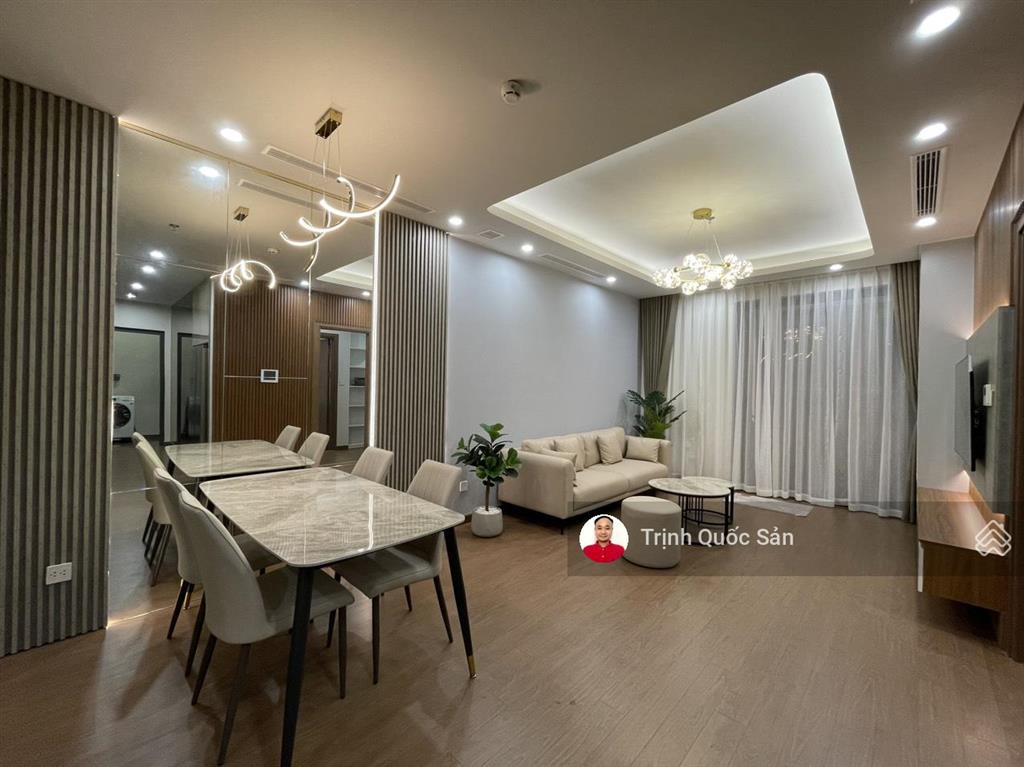 Cho thuê chung cư mhdi 60 hoàng quốc việt, 120m2, 3 ngủ, full đồ , 16tr.  o,971.342.965