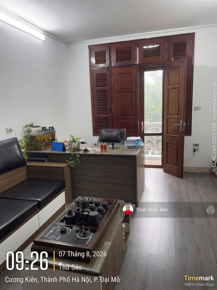 Cho thuê phòng tầng 3 của biệt thự phố cương kiên, trung văn, 40m2, làm văn phòng, 0971 342 ***