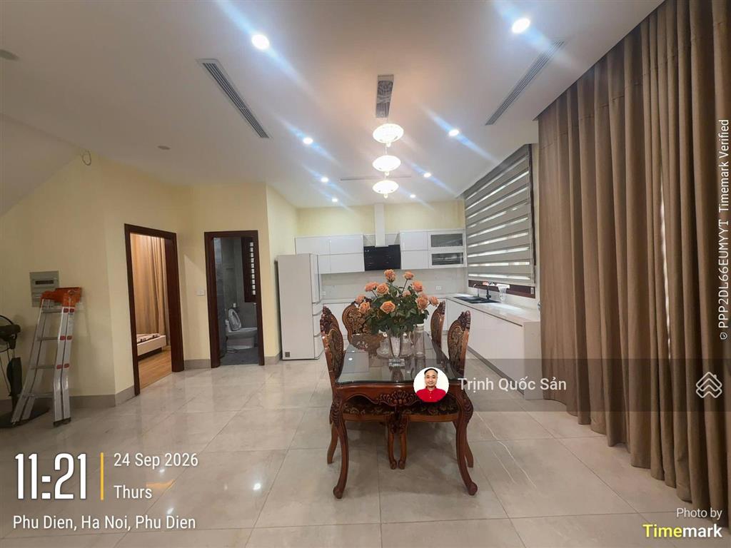 Cho thuê biệt thự  liền kề lô góc đẹp phú diễn, 90m2 x 3.5 tầng, full nội thất cao cấp