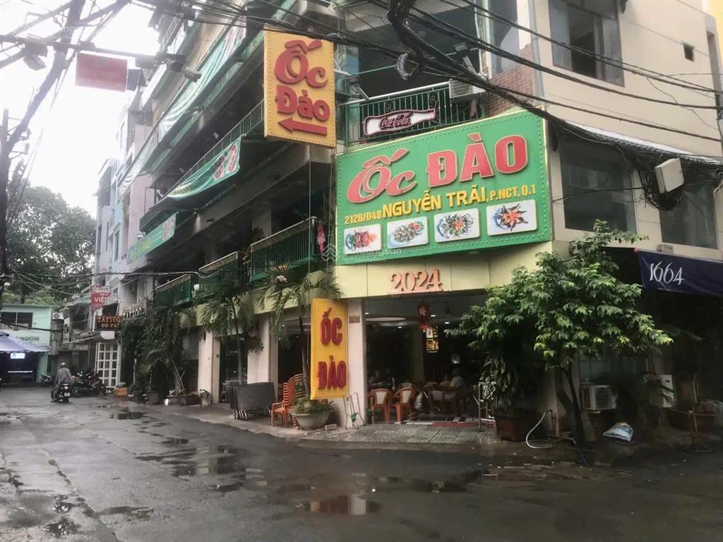 Bán nhà hxh 2 tầng nguyễn trãi q1  39.05m² (3.55x12m)  ngay quán ốc đào  giá 10.2 tỷ
