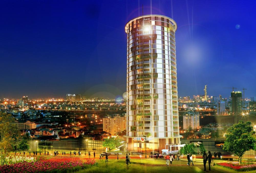 Cho thuê ch offictel 2pn, 2wc, 79m2 tại tulip tower, 11 triệu/tháng, hoàng quốc việt, phú thuận, q7