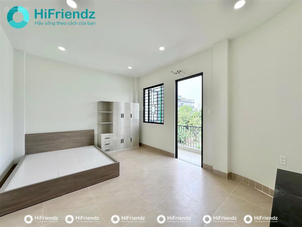 Cho thuê studio ban công full nội thất ở ngã tư thủ đức, tuyến metro số 1