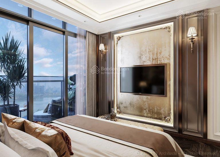 21,4 tỷ căn 3pn full nội thất 111m², tầng trung hướng đông nam view trọn hồ tây ngắm pháo hoa