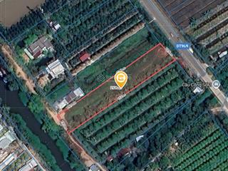 Bán 2215 m đất, ngang 19m, xã thành trung, huyện bình tân, vĩnh long