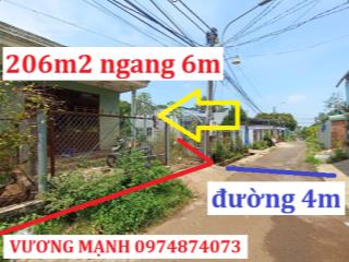 Nhà 206 m2, ngang 6m, long khánh, đồng nai