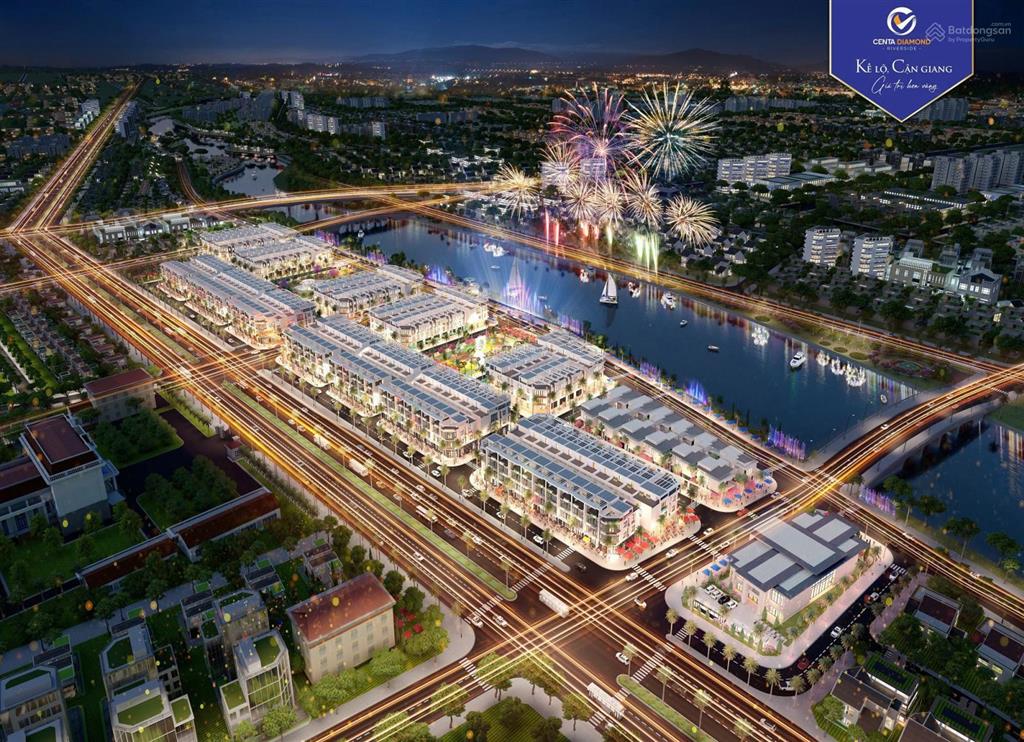 Bán đn centa diamond riverside, hồ xá, 1,8 tỷ, 120m2, view đẹp hot