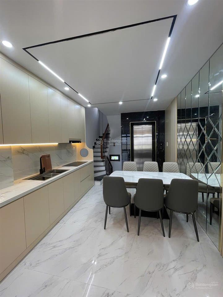 Bán nhà thạch bàn, cạnh chung cư quân đội, sát đường 25m đang thi công 45m2 x 6 tầng, thang máy
