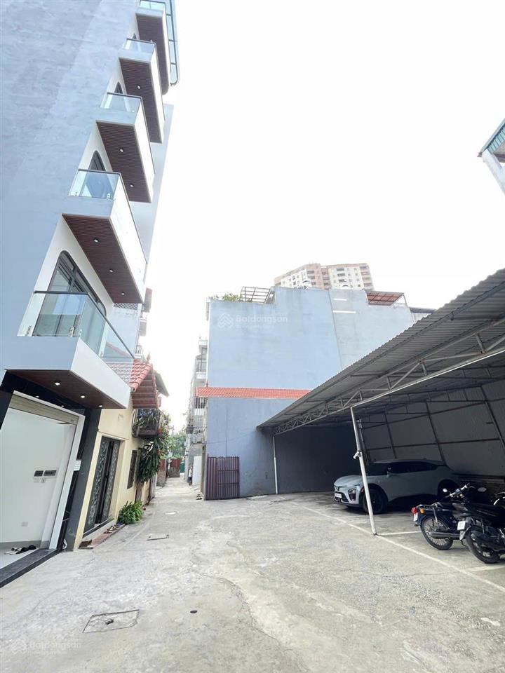 Bán nhà thạch bàn, cạnh chung cư quân đội, sát đường 25m đang thi công 45m2 x 6 tầng, thang máy