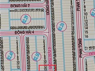 Chính chủ bán cặp đất kẹp cống 3 mặt thoáng đường đông hải 5