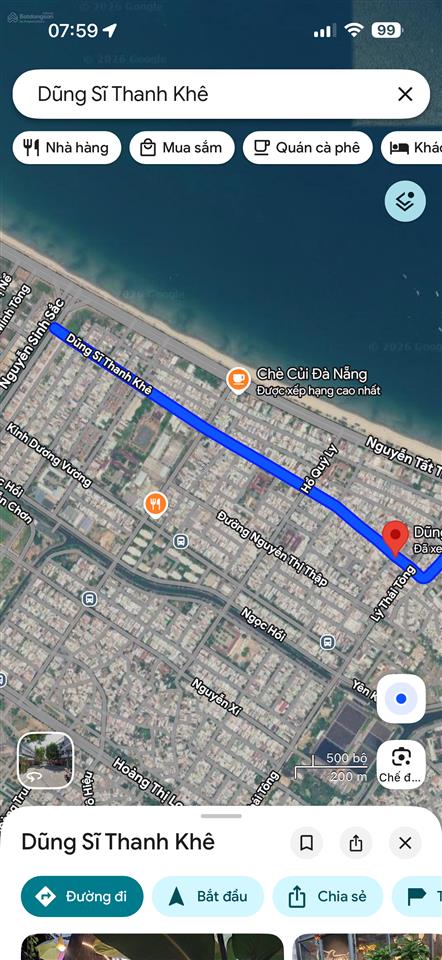 Bán đất mặt tiền đường dũng sĩ thanh khê thanh khê, đà nẵng