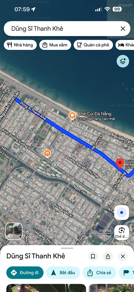 Bán đất mặt tiền đường dũng sĩ thanh khê thanh khê, đà nẵng