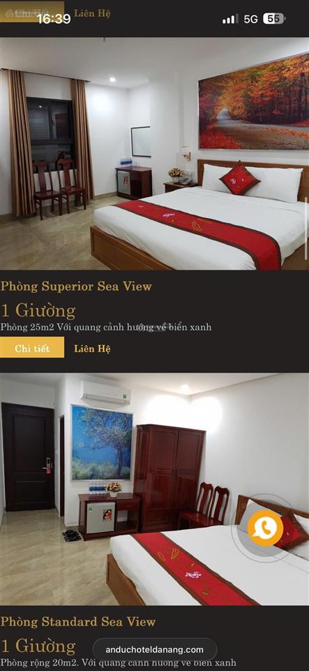 Cần bán khách sạn 8 tầng 2 mặt tiền minh mạng & nguyễn khắc viện, đà nẵng