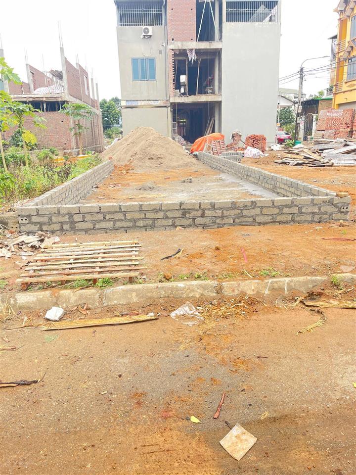 Bán lô đất 97m² mặt tiền 5m tái định cư hoà lạc thạch thất rẻ hơn thị trường 300 triệu
