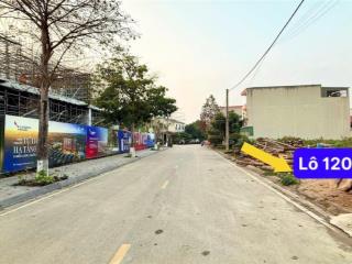 Chính chủ cần tiền bán 120 m đối diện chung cư khu tái định cư bắc phú cát  xã hoà lạc tp hà nội