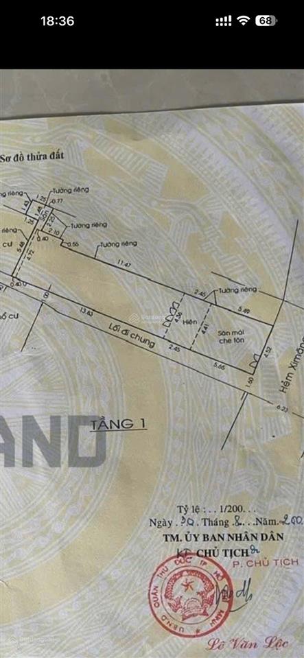 Góc 2 mặt tiền ngay đặng văn bi  100m2 (4.8x22m) 7,5 tỷ  chưa qua đầu tư, quá rẻ!!