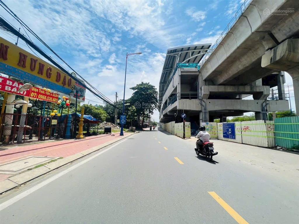Giảm mạnh 2,3 tỷ đất mặt tiền kd  ngay chân ga bình thái  đường rộng 7m 7x17.86m chỉ 10,2 tỷ