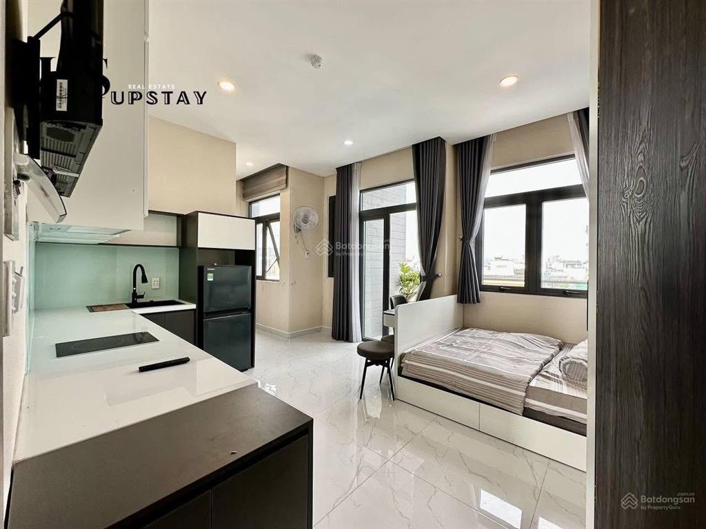 Cho thuê căn hộ ban công mới xây 42m2 nguyễn cửu vân bình thạnh cầu thị nghè thảo cầm viên quận 1