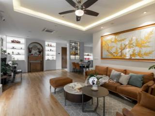 Chính chủ bán căn hộ sky park, 129m2 thiết kế 3 p ngủ tầng trung đẹp full nội thất, giá 14tỷ