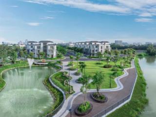 Biệt thự mặt tiền đường 25m, liền kề công viên ven sông, trước nhà là công viên nội khu thoáng mát