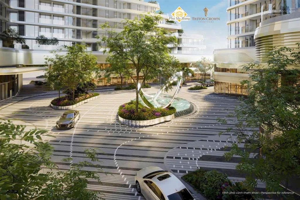 Bán căn hộ triton crown ngay lõi hồ bán nguyệt với thiết kế và vật liệu đến từ các đơn vị quốc tế