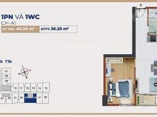 Bán gấp căn hộ 1pn 40m2 destino centro bến lức long an 1.195 tỷ full