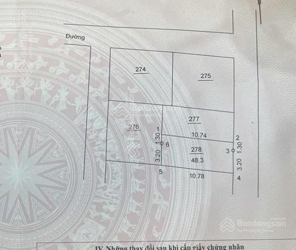 Bán đất quang minh, mê linh, hà nội, 49m2, đường thông ô tô tránh