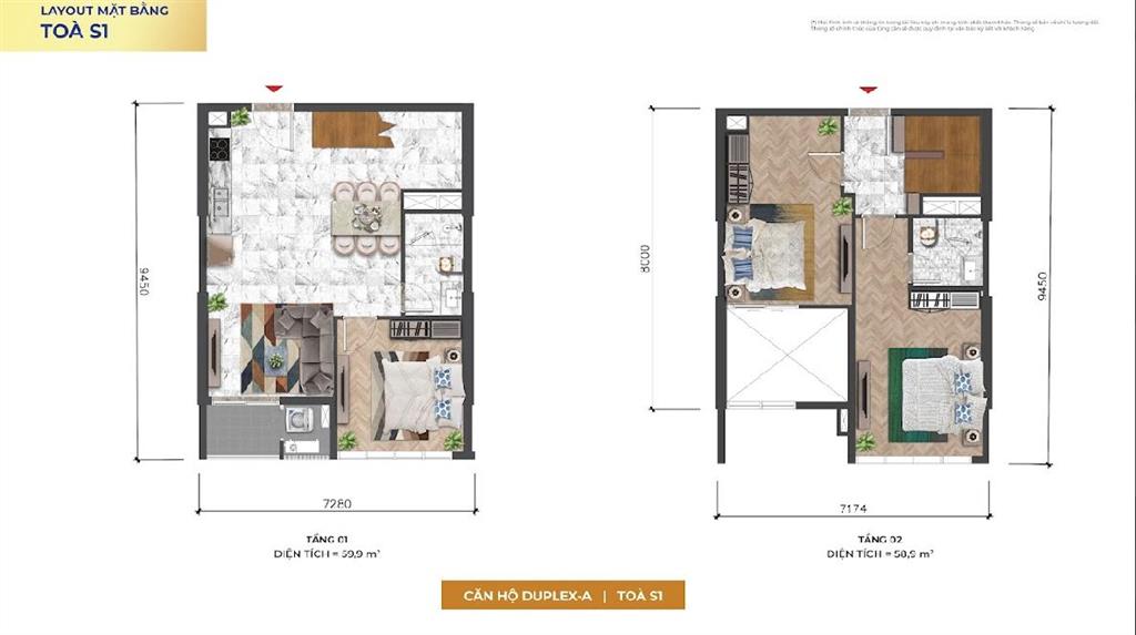 Căn duplex ngoại giao view sông hàn  view biển giá tốt chỉ 9,9 tỷ